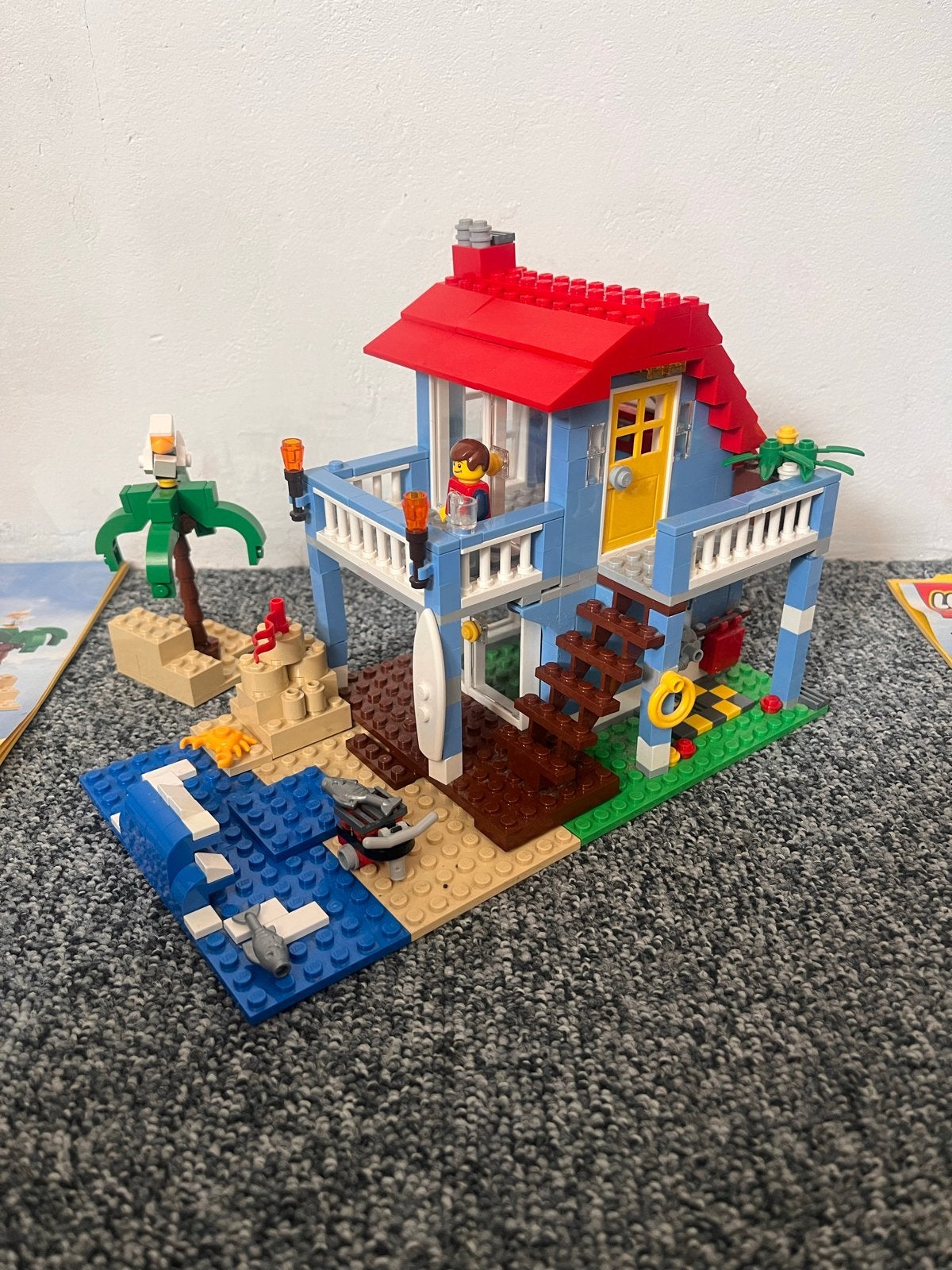 LEGO Creator 7346 Kusthuisje met instructies, Gebruikt, Lego, Ophalen of Verzenden, Compleet