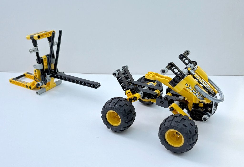 Lego Technic no. 8240: Slammer Stunt Bike, Gebruikt, Lego, Ophalen of Verzenden, Technic