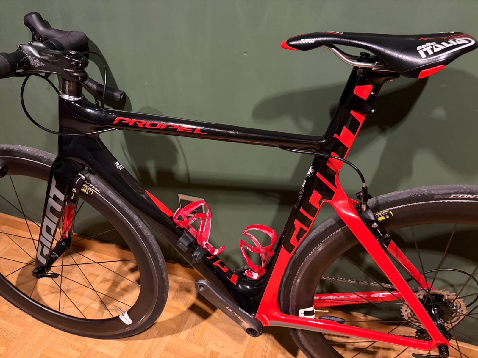 Racefiets Giant Propel Carbon vanaf 1 m 62, Ophalen, Carbon, Giant, Zo goed als nieuw