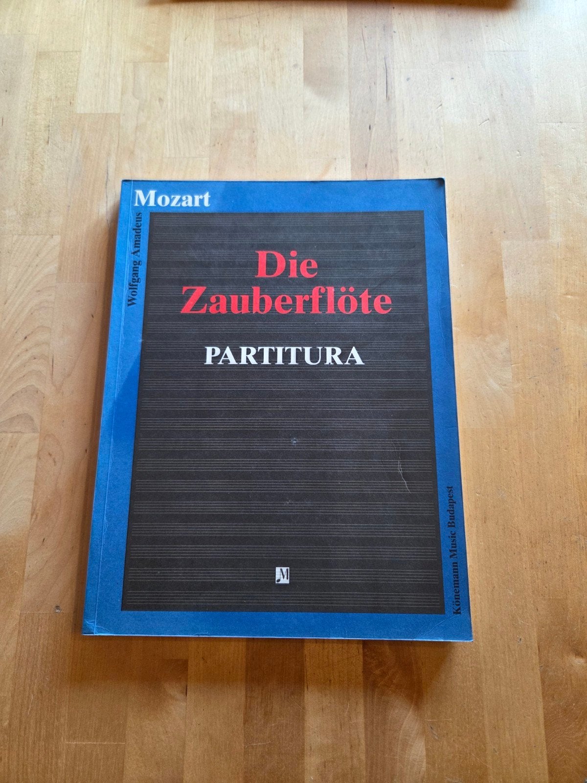 Mozart - Die Zauberflöte PARTITURA - Goede staat, Gebruikt, Verzenden, Klassiek, Overige soorten