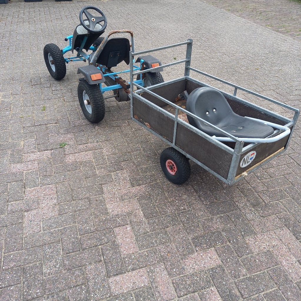 skelter met aanhanger, Ophalen, Gebruikt, Overige merken