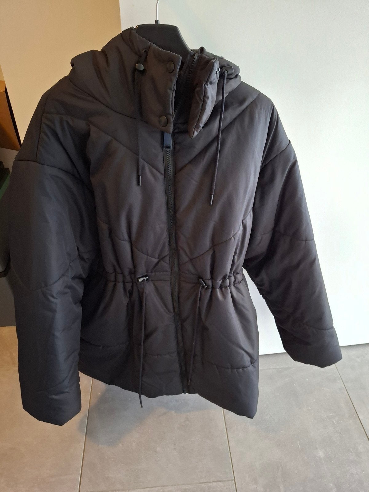 Regatta Winterjas Zwart Maat XL - Zo goed als nieuw, Regatta, Zwart, Maat 46/48 (XL) of groter, Ophalen of Verzenden