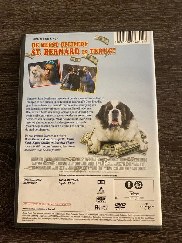 Beethoven's 5th - De meest geliefde St. Bernard is terug!, Engels, Alle leeftijden, Nederlands, Ophalen of Verzenden