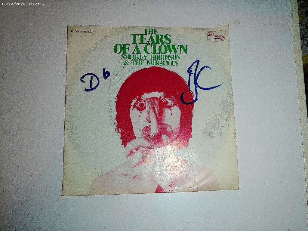 Smokey Robinson & The Miracles - The Tears of a clown, Gebruikt, Fotohoes, 7 inch, Ophalen of Verzenden