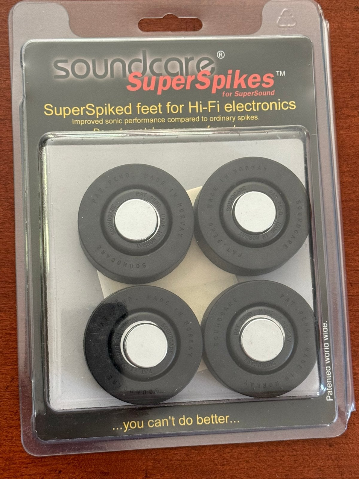 Soundcare SuperSpiked feet 4x NIEUW, Ophalen of Verzenden, Nieuw