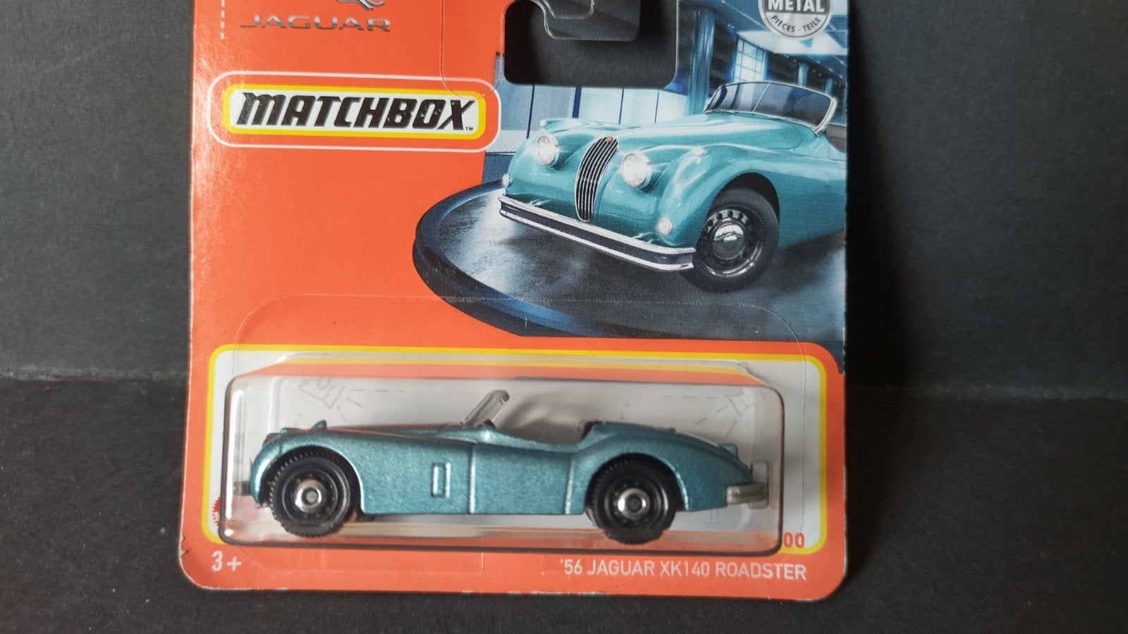 Jaguar XK 120 Roadster 1:64 3inch Matchbox Pol, Auto, Verzenden, ., Nieuw