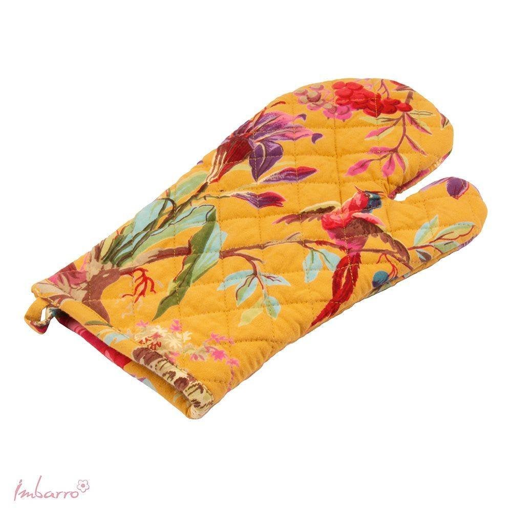 Gele ovenwant Paradise leuk als kado samenwonen nieuw huis, Katoen, -, Overige merken, Nieuw