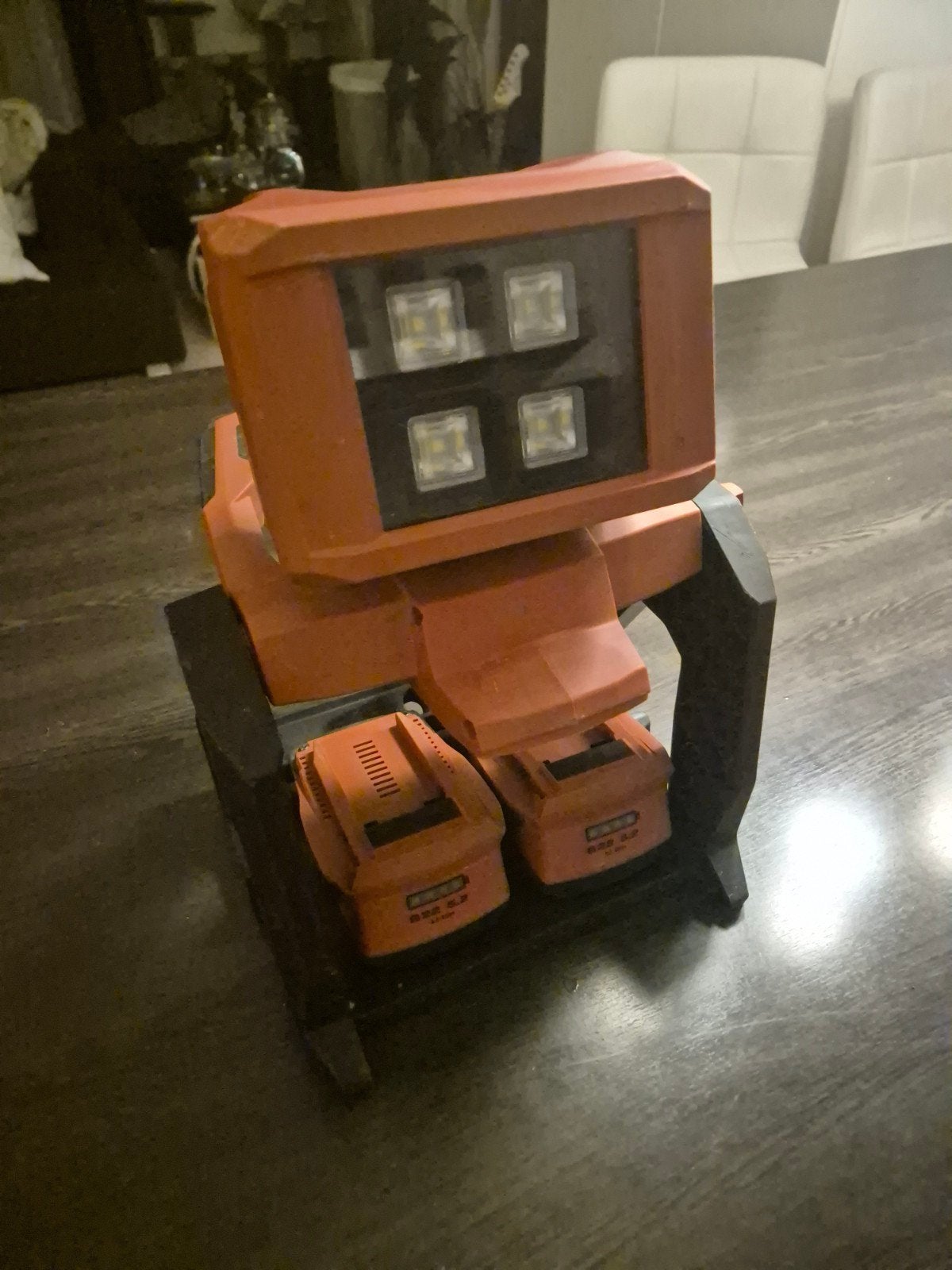 Hilti SL 6-A22 Bouwlamp met 2x B22 5.2 Li-Ion accu's, Ophalen of Verzenden, Gebruikt, Lamp met armatuur