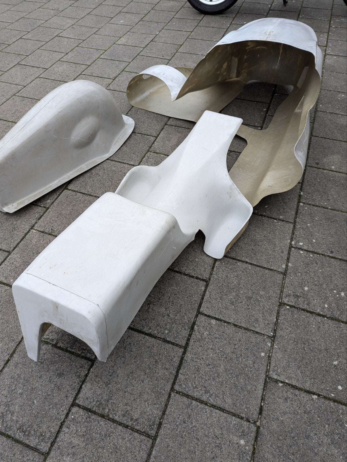 zijspan racer polyester set kneeler, Ophalen, Nieuw