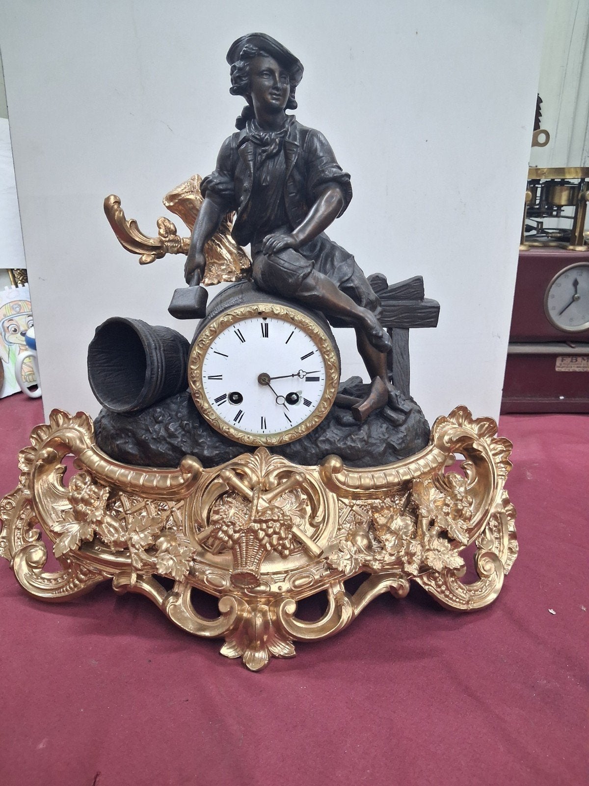 antieke Franse romantiek, Ophalen