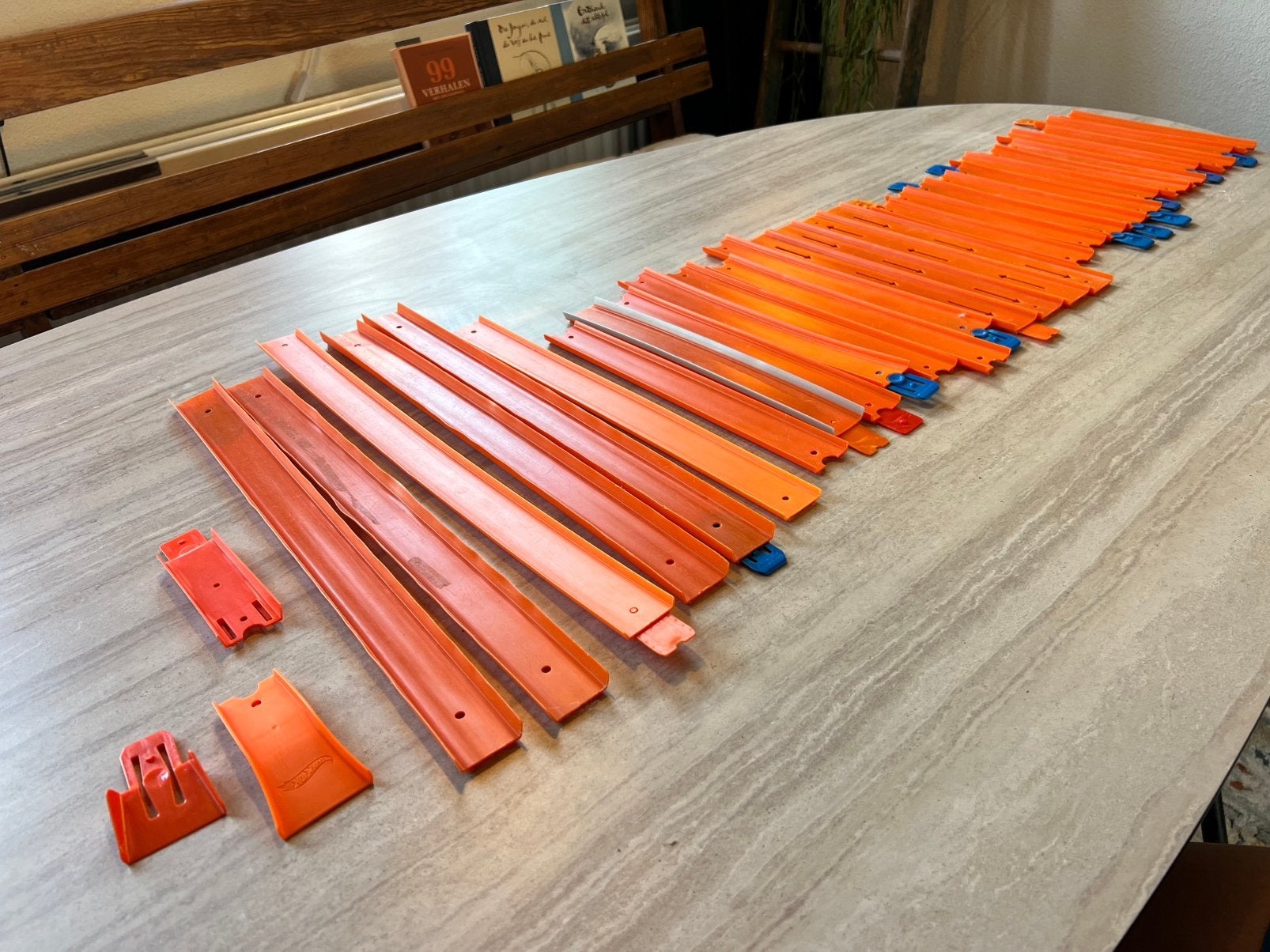 Hot Wheels baan ORIGINEEL racebaan meer dan 50 delen/stuks!, Racebaan, Zelf te bouwen, Ophalen of Verzenden, Zo goed als nieuw