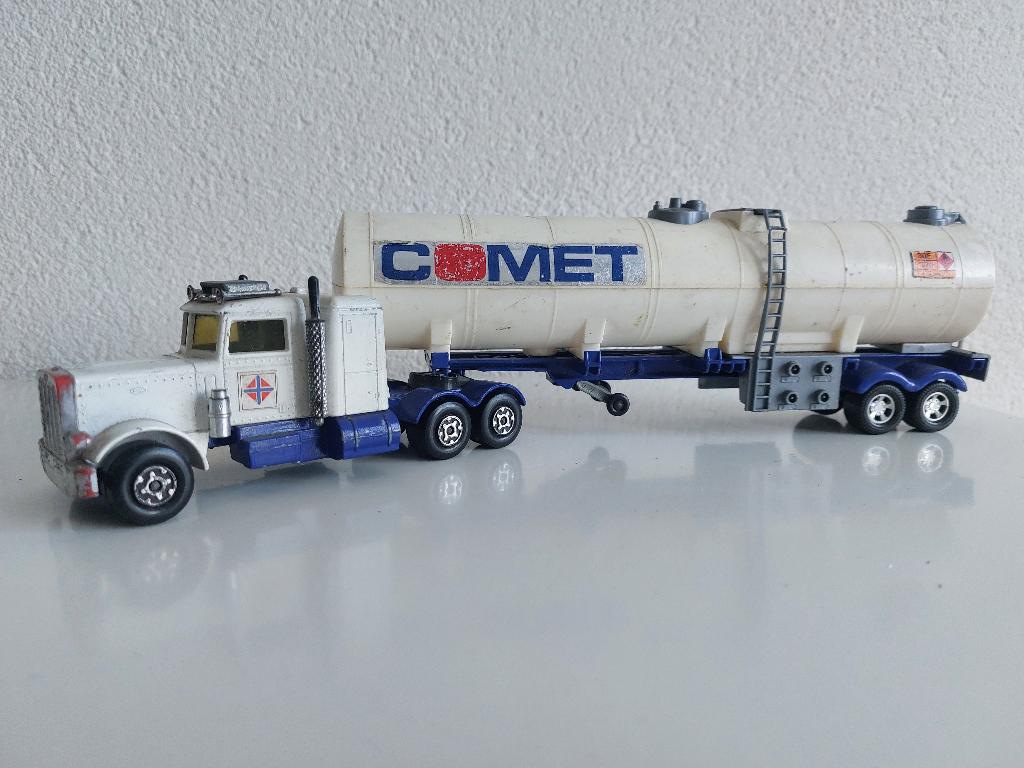 Matchbox Peterbilt Tanker Truck Comet, Ophalen of Verzenden, Gebruikt, Bus of Vrachtwagen