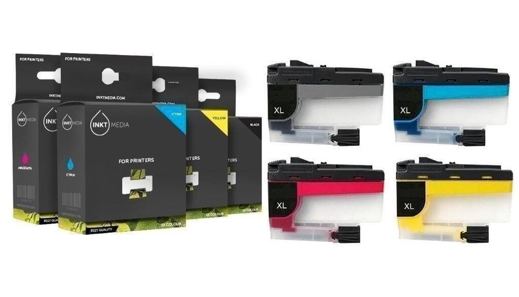 Alternatief Brother LC424 LC-424 LC-424xl LC424xl huismerk n, Ophalen of Verzenden, Nieuw, Toner