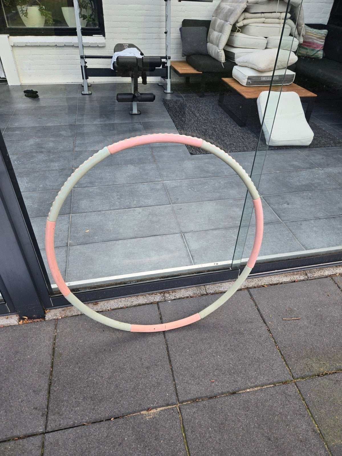 Hoepel - Gebruikt, zoekt nieuw baasje voor strakke lijn, Ophalen of Verzenden, Gebruikt, Buik, Overige typen