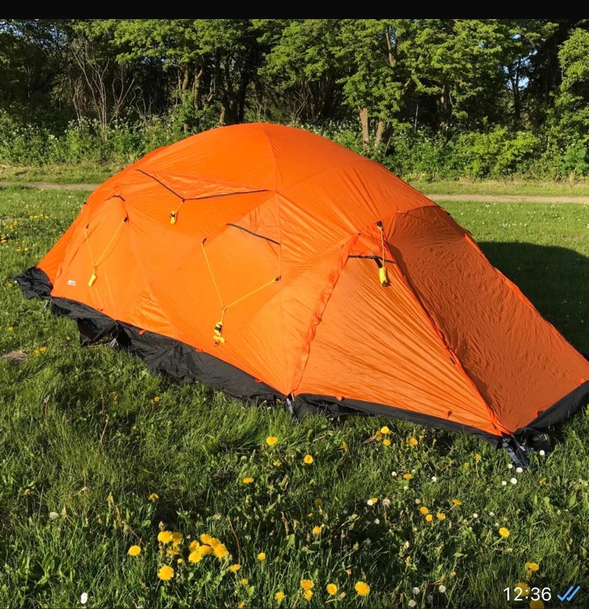 Wechsel Conqueror Zero G Tent, oranje - Ongebruikt, Ophalen, Nieuw, Tot en met 4