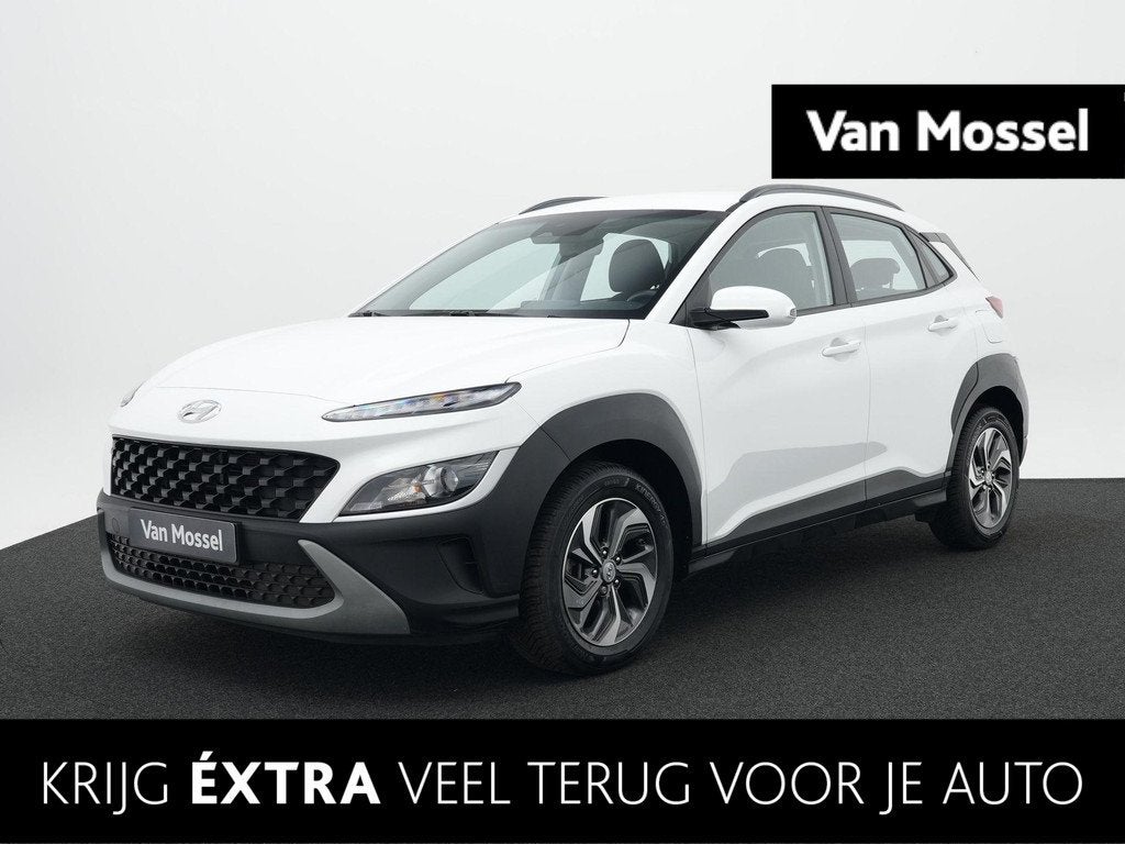 Hyundai Kona 1.6 GDI HEV Comfort | All Season Banden | Navig, Auto's, Hyundai, 12 maanden, Stof, Gebruikt, Euro 6
