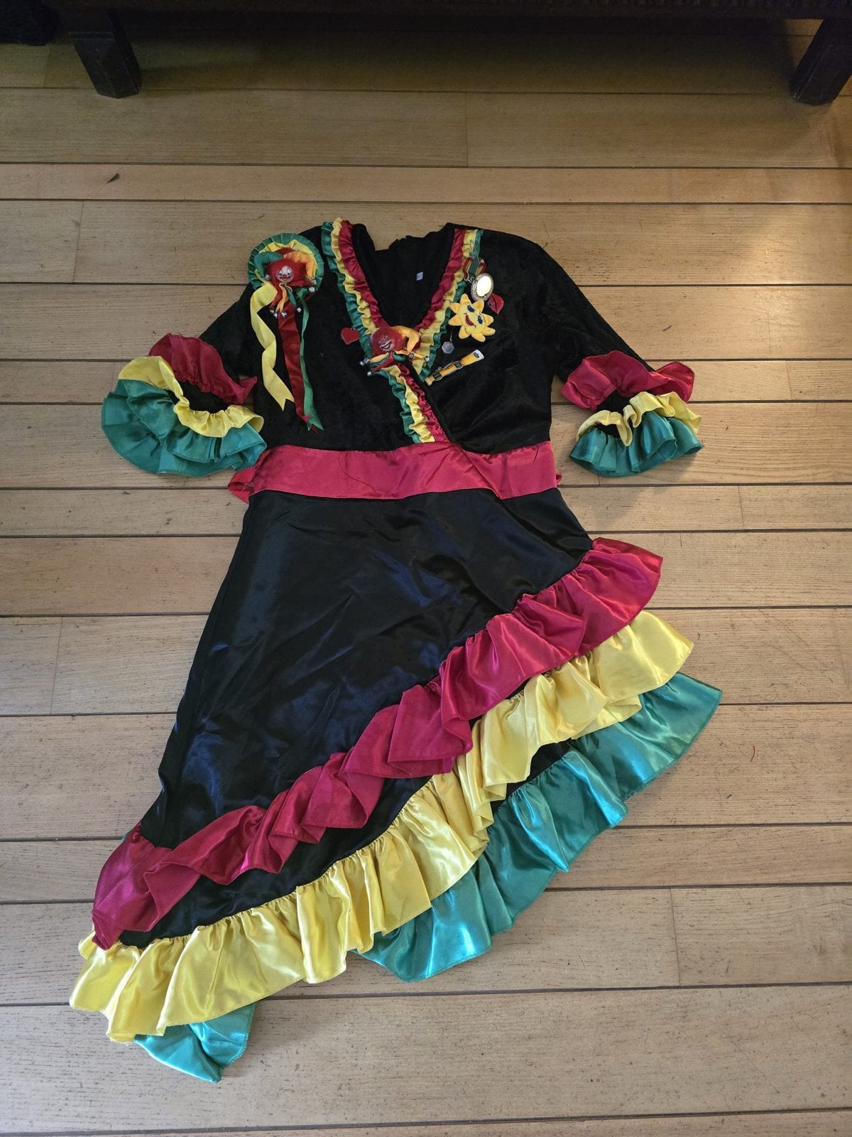 Carnavalsjurk Maat 40 - In perfecte staat, Carnaval, Zo goed als nieuw, Kleding, Ophalen