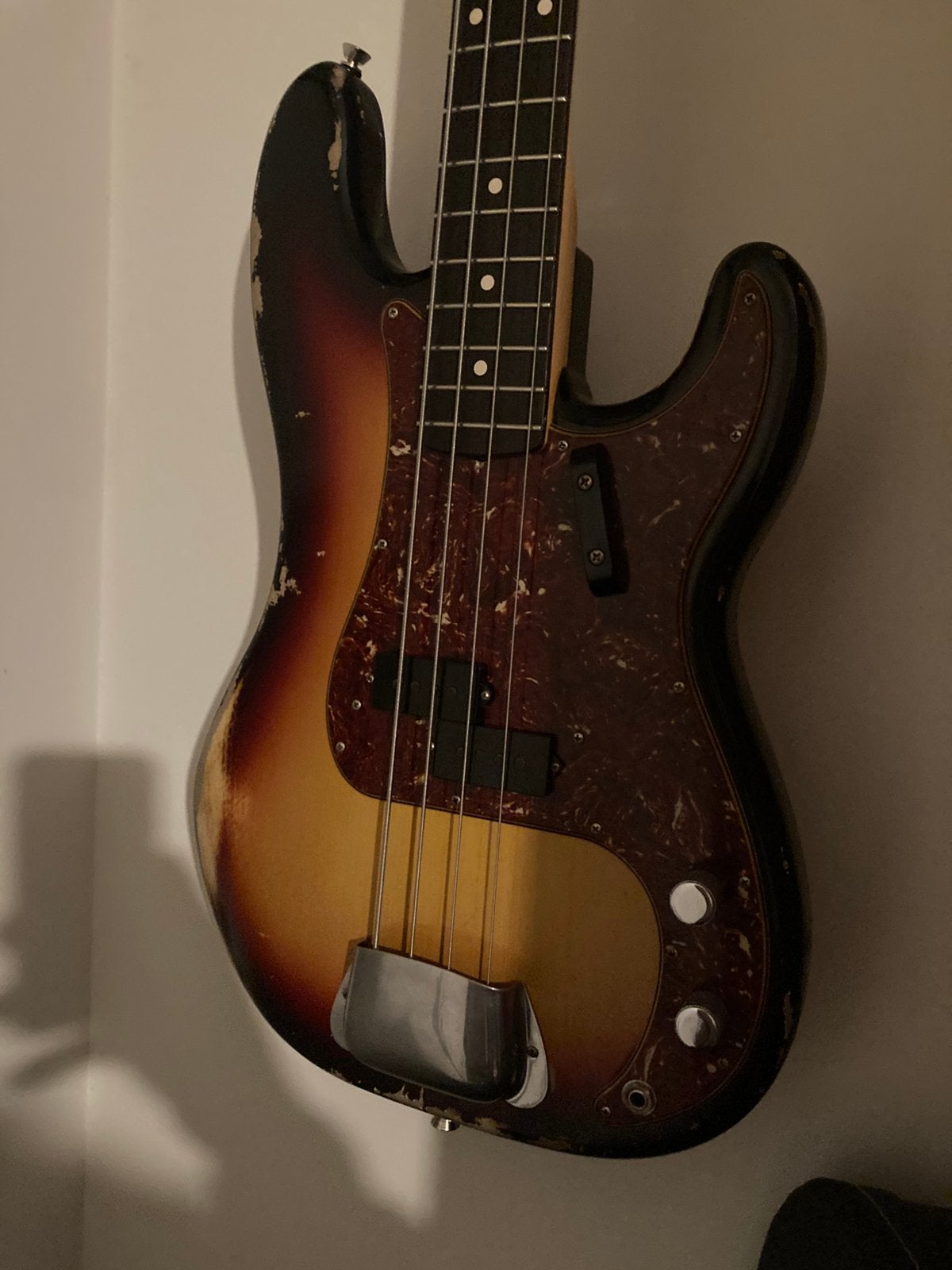 60’s fender precision bass custom shop, Muziek en Instrumenten, Ophalen, Zo goed als nieuw, Solid body, Fender