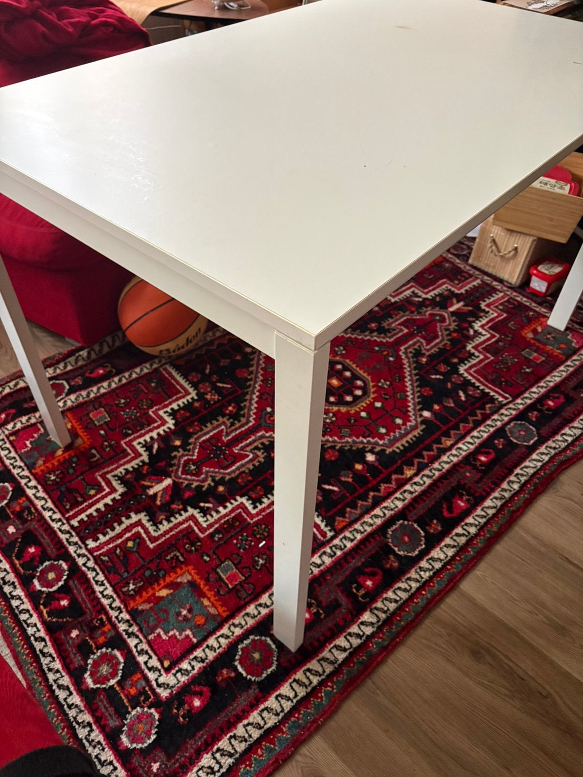 IKEA Meltorp GRATIS eettafel bureautafel werktafel, Ophalen, Zo goed als nieuw, Rechthoekig, 50 tot 100 cm