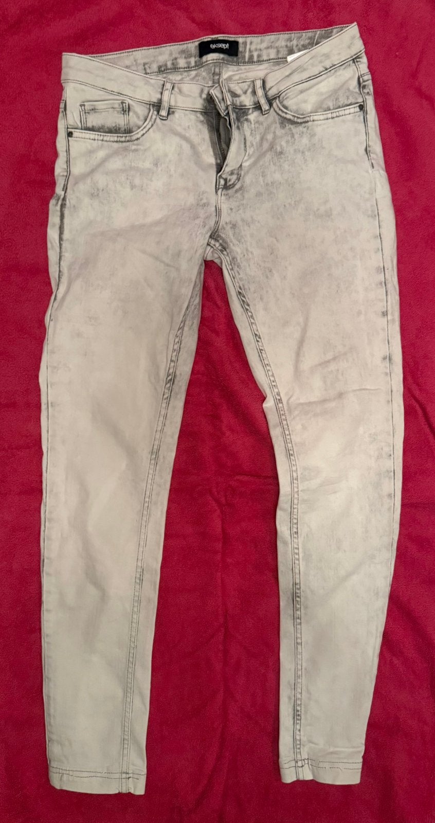 Eksept wash grey skinny spijkerbroek – maat 31, Kleding | Dames, Spijkerbroeken en Jeans, Ophalen of Verzenden, Zo goed als nieuw