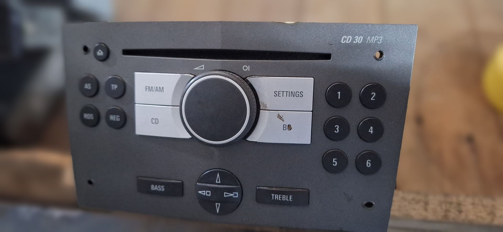 Originele Opel CD 30 MP3 Autoradio - Blaupunkt - Astra / Cor, Auto diversen, Gebruikt, -, -, Ophalen of Verzenden