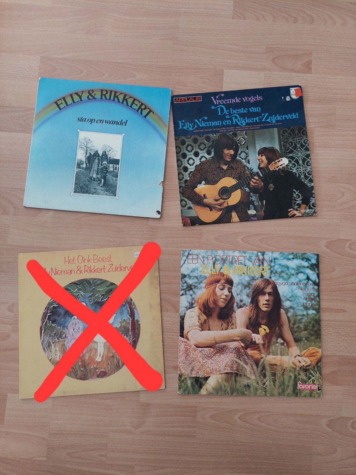 3 LP's van Elly en Rikkert, Ophalen of Verzenden, Gebruikt