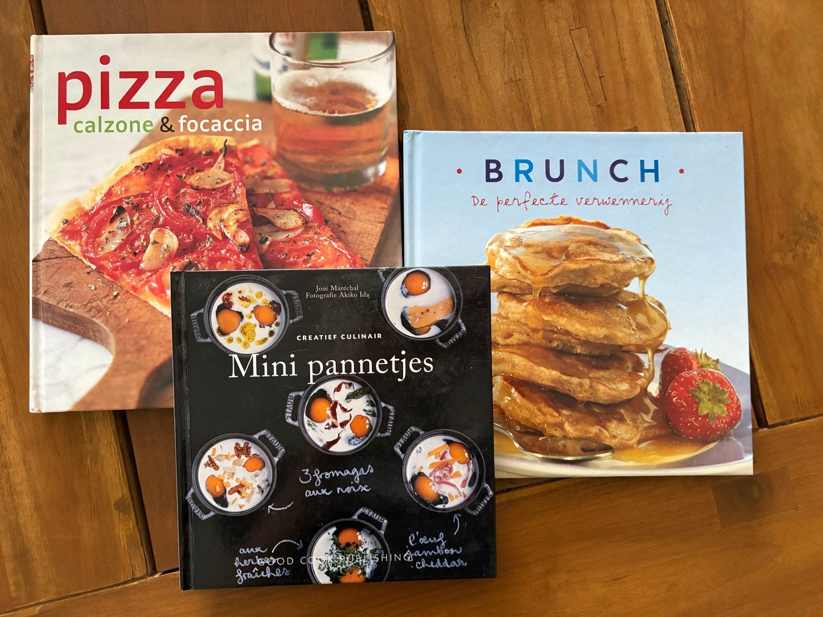 Kookboeken: Pizza, Brunch, Mini pannetjes (3 stuks), Boeken, Ophalen of Verzenden, Zo goed als nieuw, Italië, Voorgerechten en Soepen