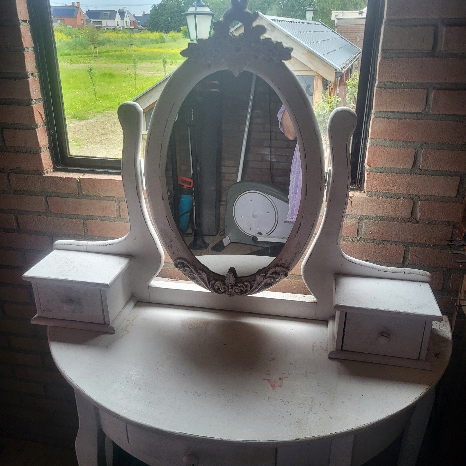 Kaptafel Clayre & eef, Ophalen, Gebruikt, 100 tot 150 cm, 50 tot 100 cm