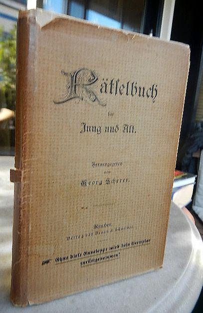 Scherer, Georg - Ratselbuch (ca. 1890), Antiek en Kunst, Antiek | Boeken en Bijbels, Ophalen of Verzenden