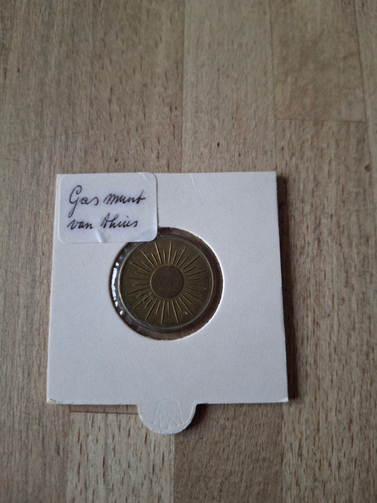 gasmunt gaspenning ( omgeving Rotterdam), Postzegels en Munten, Ophalen of Verzenden, Vóór koninkrijk