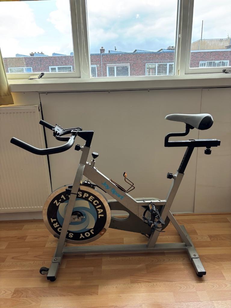 Spinning fiets, Ophalen, Gebruikt, Spinningfiets, Metaal