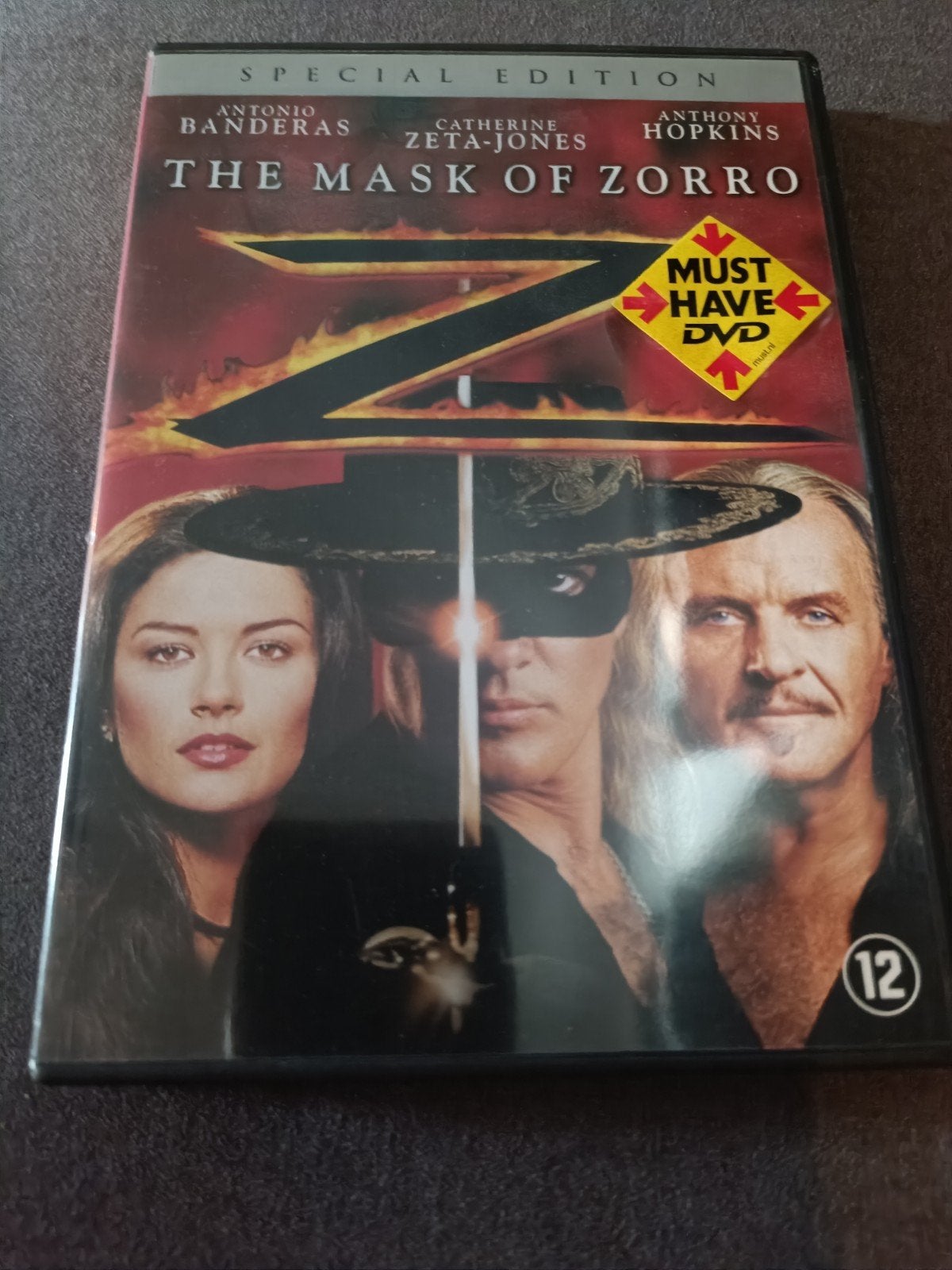 The mask of zorro - dvd, Alle leeftijden, Ophalen of Verzenden, Zo goed als nieuw