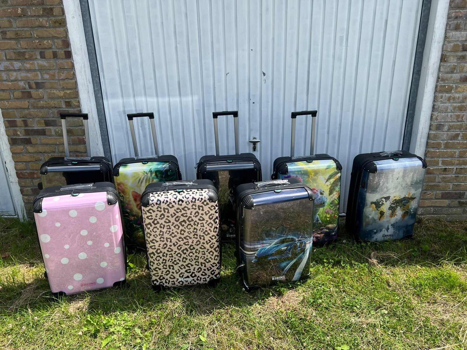 Koffer / middenmodel / ruimbagage 72 liter, Ophalen, Hard kunststof, 45 tot 55 cm, Zo goed als nieuw