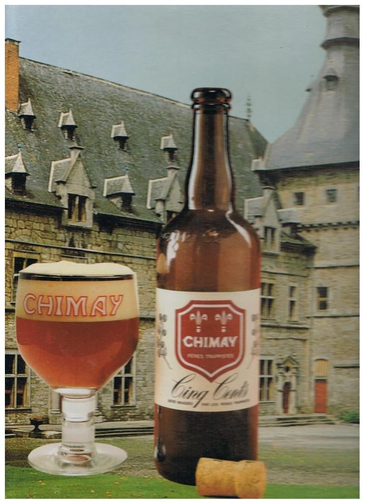 CHIMAY RECLAME BORD, Verzenden, Nieuw, Reclamebord, Plaat of Schild, Overige merken