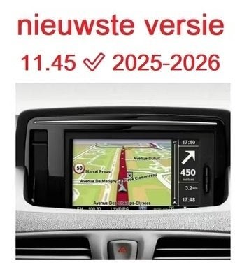 Renault RLINK 25/26 11.45 SD Kaart Clio Mega Traffic ed., Verzenden, Nieuw, Update