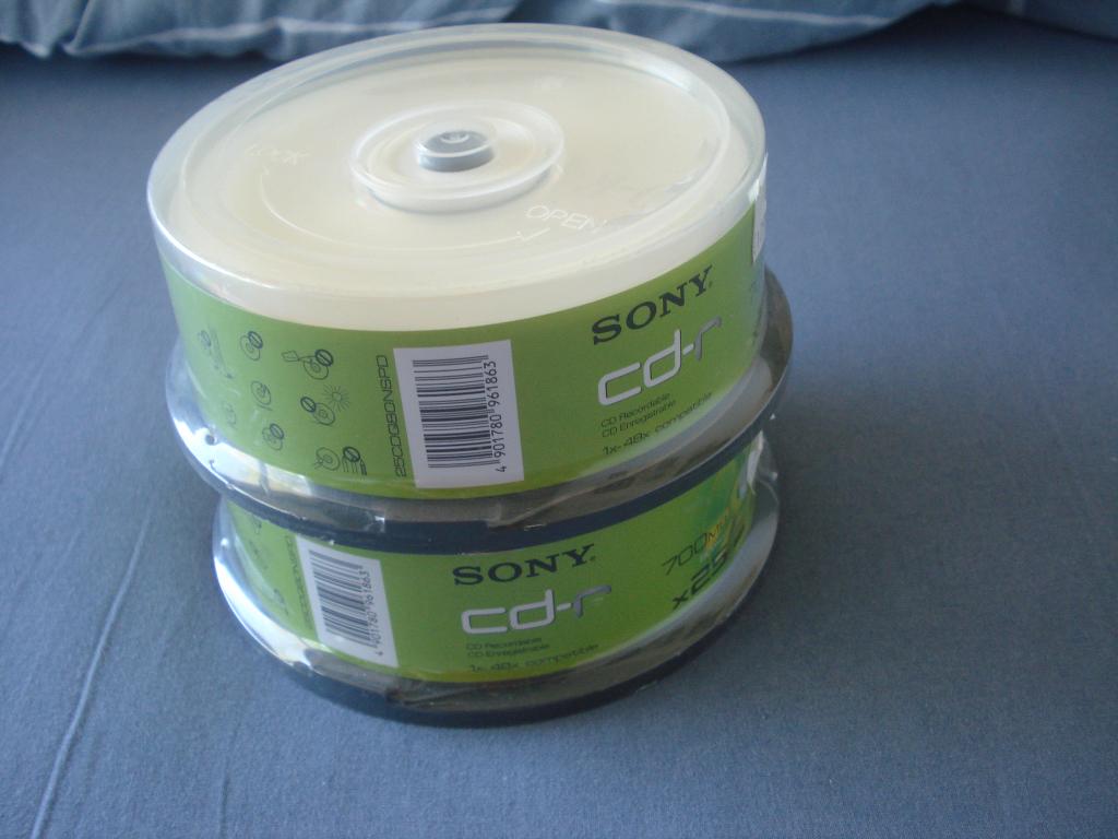 50 x SONY CD-R    NIEUW   700 mb   80 min, Overige typen, Nieuw, Ophalen of Verzenden, SONY
