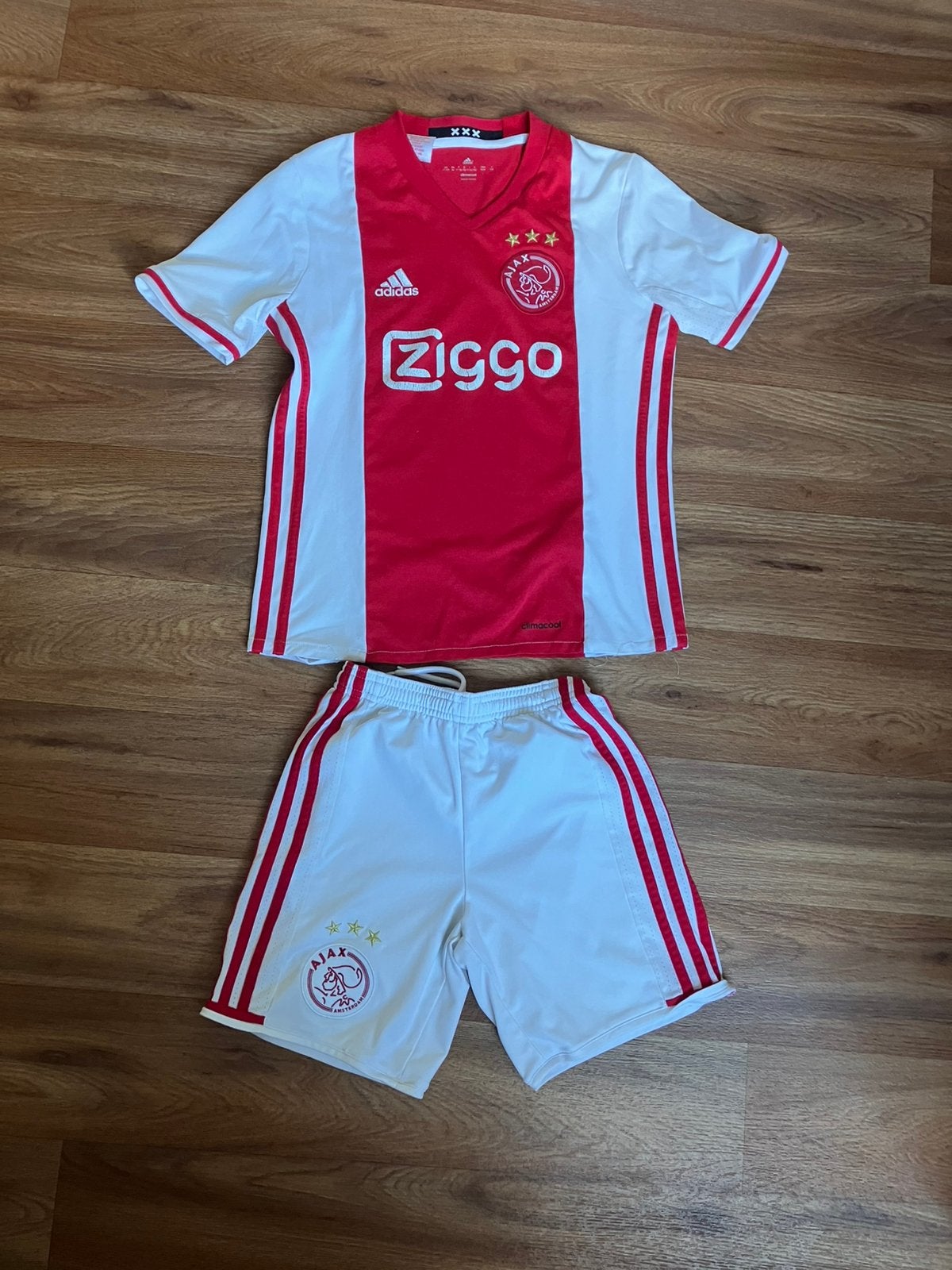 Ajax tenue, Ophalen of Verzenden, Gebruikt, Jongen of Meisje, Setje