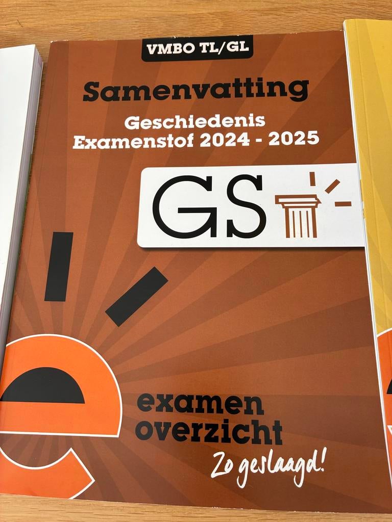 Samenvatting Geschiedenis Examenstof VMBO TL/GL 2024-2025, Ophalen of Verzenden, Zo goed als nieuw, VMBO, Geschiedenis