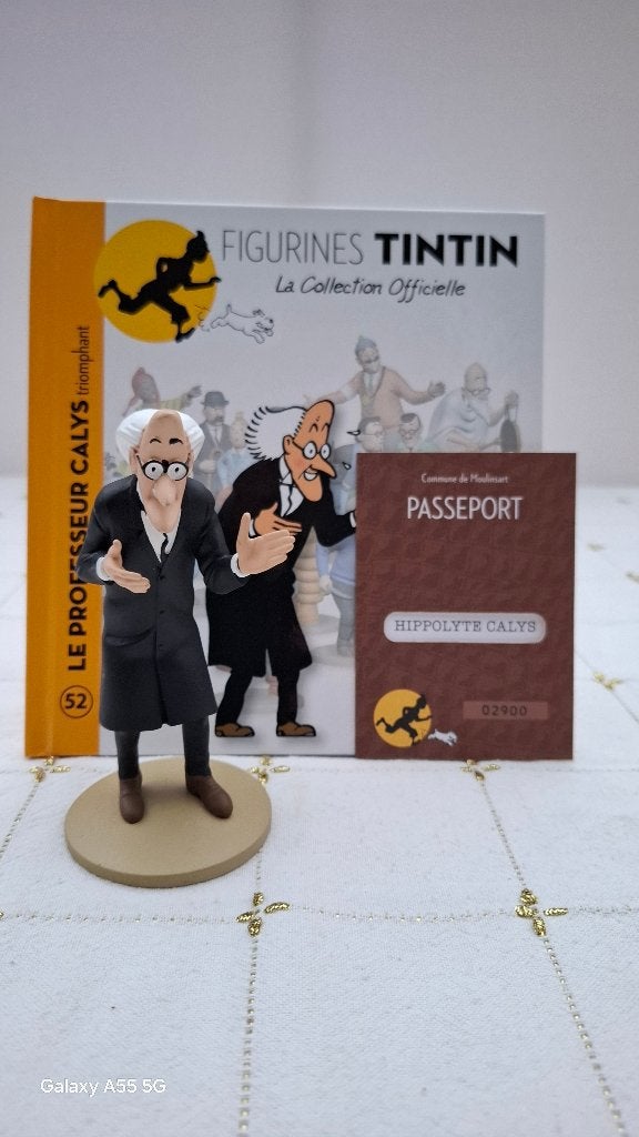 Beeldje Kuifje Tintin nr52, Ophalen of Verzenden, Kuifje, Zo goed als nieuw, Beeldje of Figuurtje