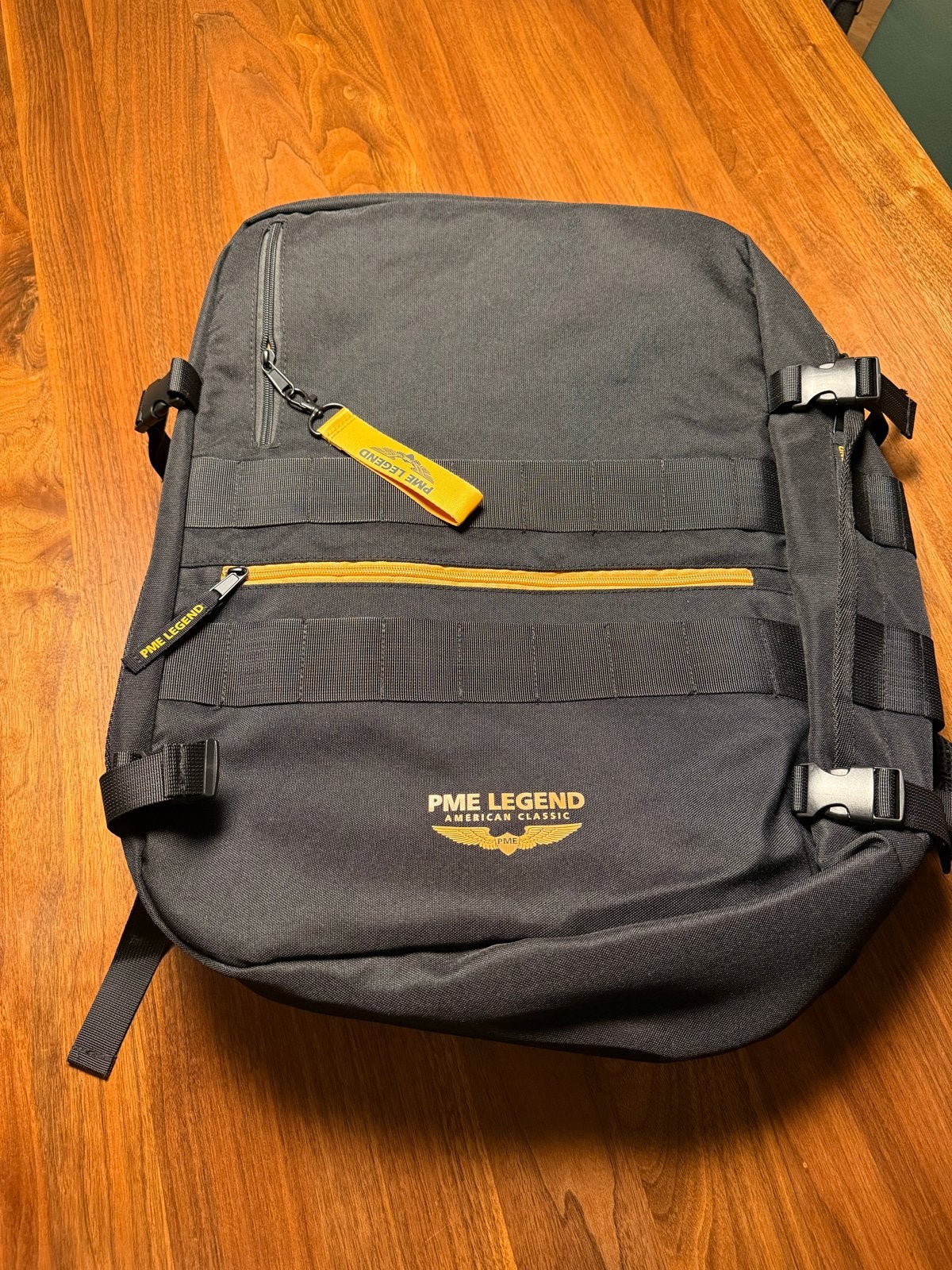 PME Legend rugzak - Zwart met oranje accenten, 25 tot 40 cm, Nieuw, Ophalen of Verzenden, Overige merken