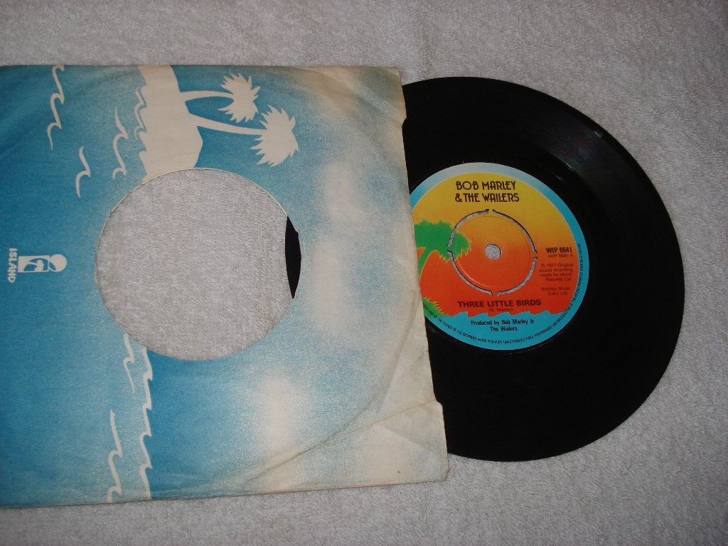 voetbal   Bob Marley  Three Little Birds   Ajax  UK Orgineel, Cd's en Dvd's, Vinyl Singles, Originele persing, Ophalen of Verzenden