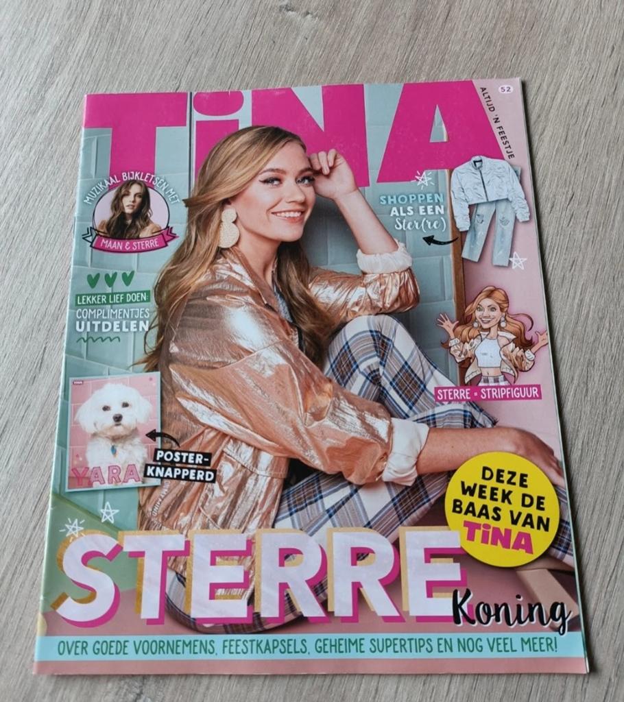 Tina Magazine - Sterre Koning editie (december 2020), Verzenden, Gelezen, Damesbladen