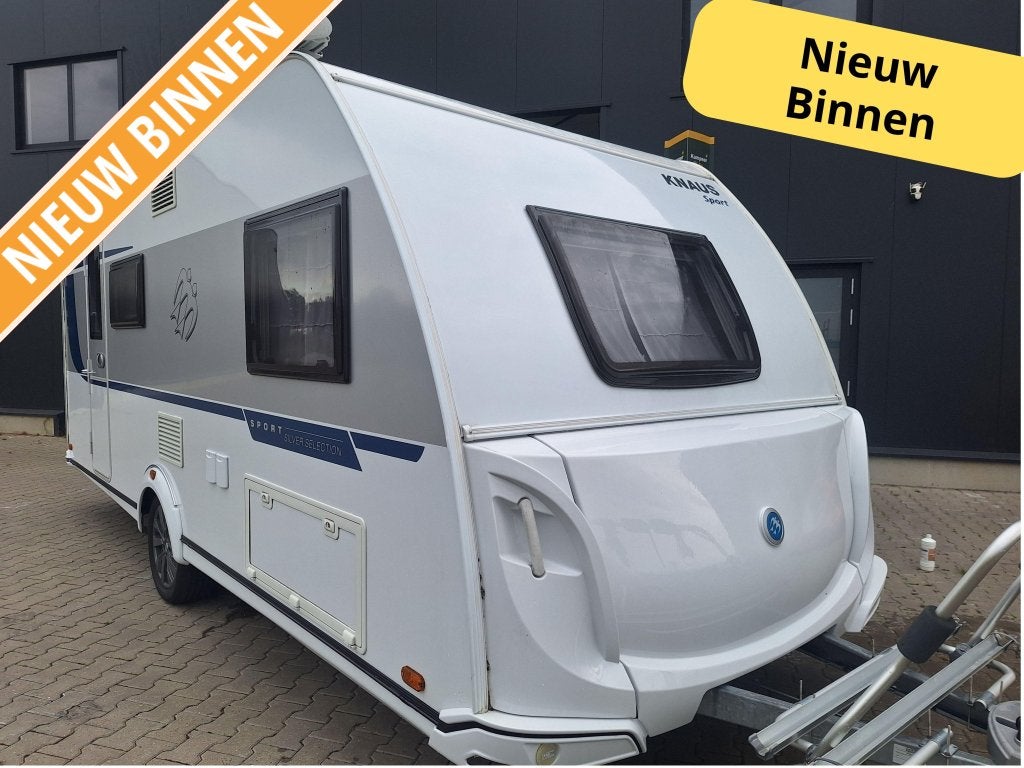 Knaus Sport Silver Selection 500 QDK Mover - Airco - Luiffel, Dwarsbed, Koelkast, Bedrijf, Treinzit