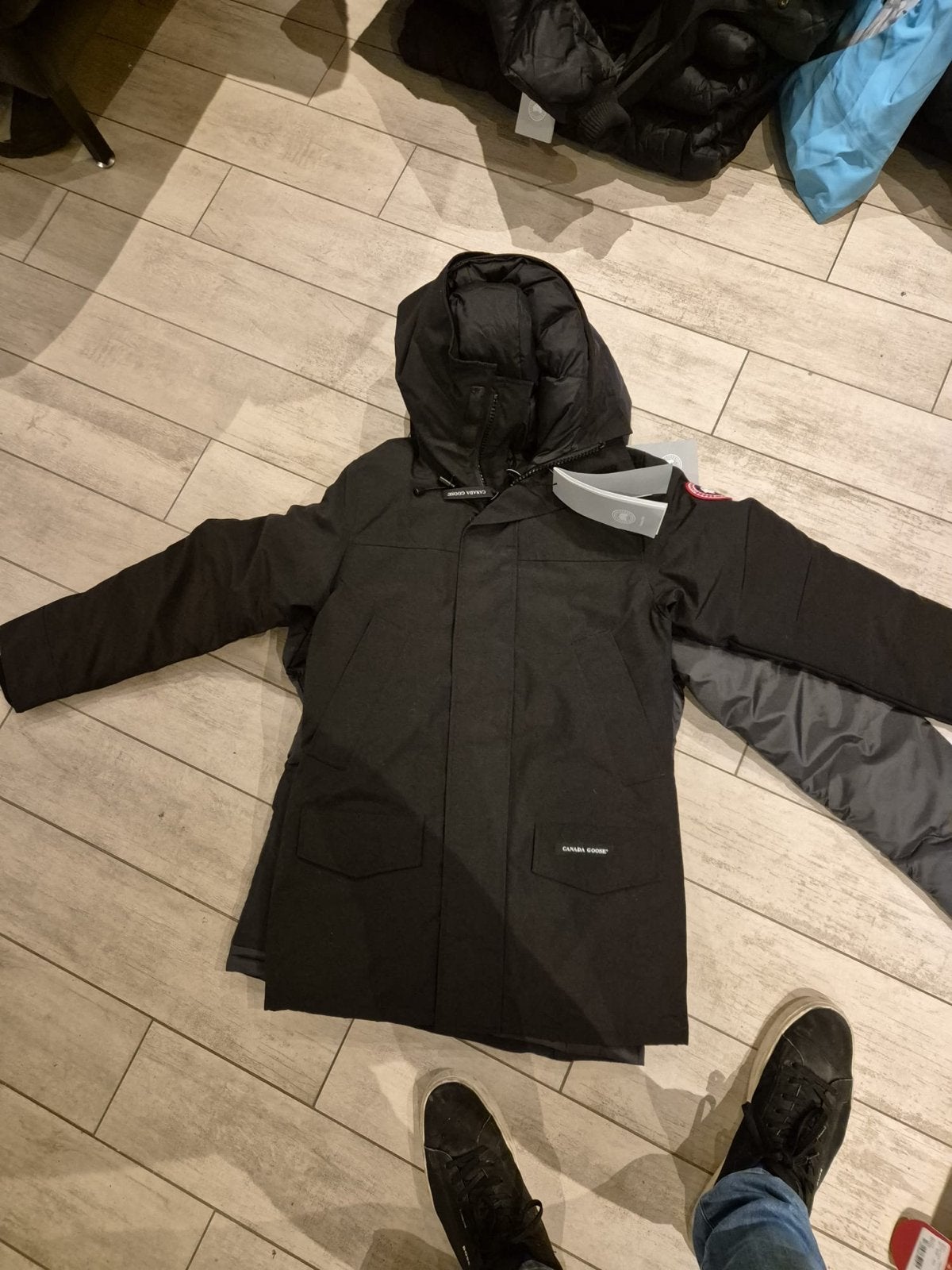 Canada Goose jassen lees omschrijving goed, Kleding | Heren, Ophalen of Verzenden, Zo goed als nieuw, Maat 52/54 (L), Zwart