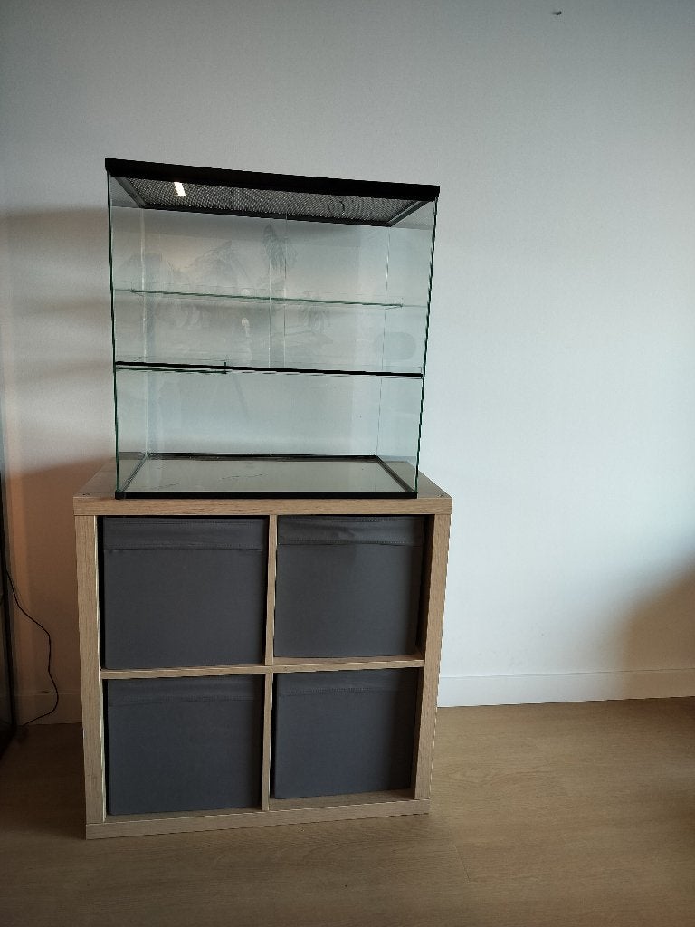 Knaagdier terrarium, Kooi, Chinchilla, Minder dan 75 cm, Zo goed als nieuw
