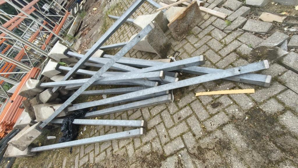 Palen voor hekwerk, Ophalen of Verzenden, IJzer