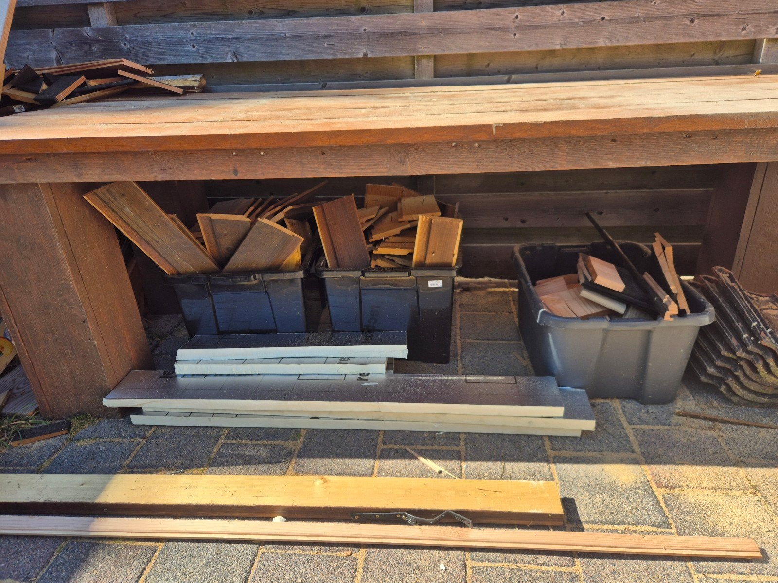 Gratis brandhout, Doe-het-zelf en Verbouw, Hout en Planken, Ophalen, Gebruikt, Minder dan 25 mm, Plank