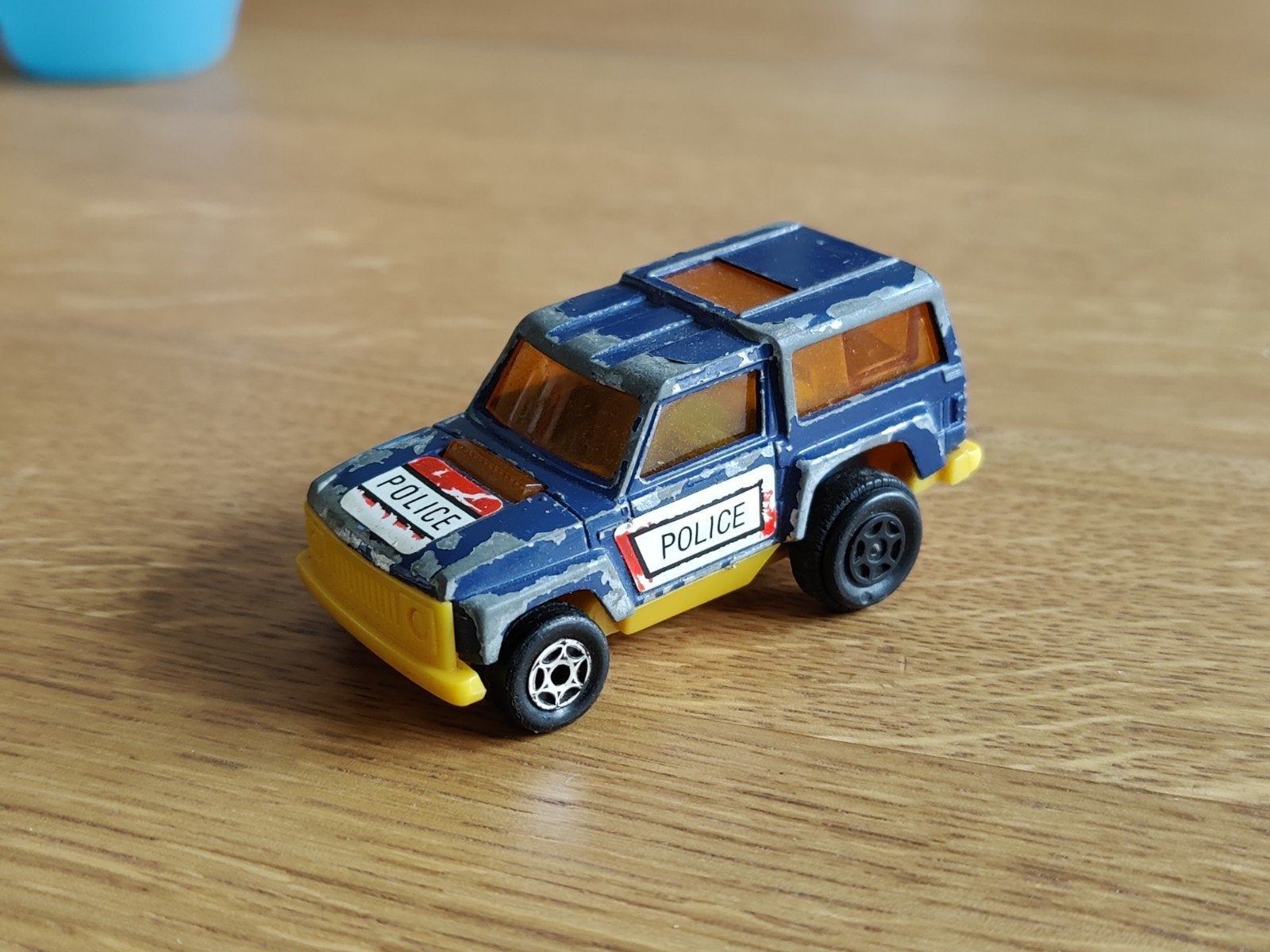 Majorette Motor Range Rover Police BLAUW, Ophalen of Verzenden