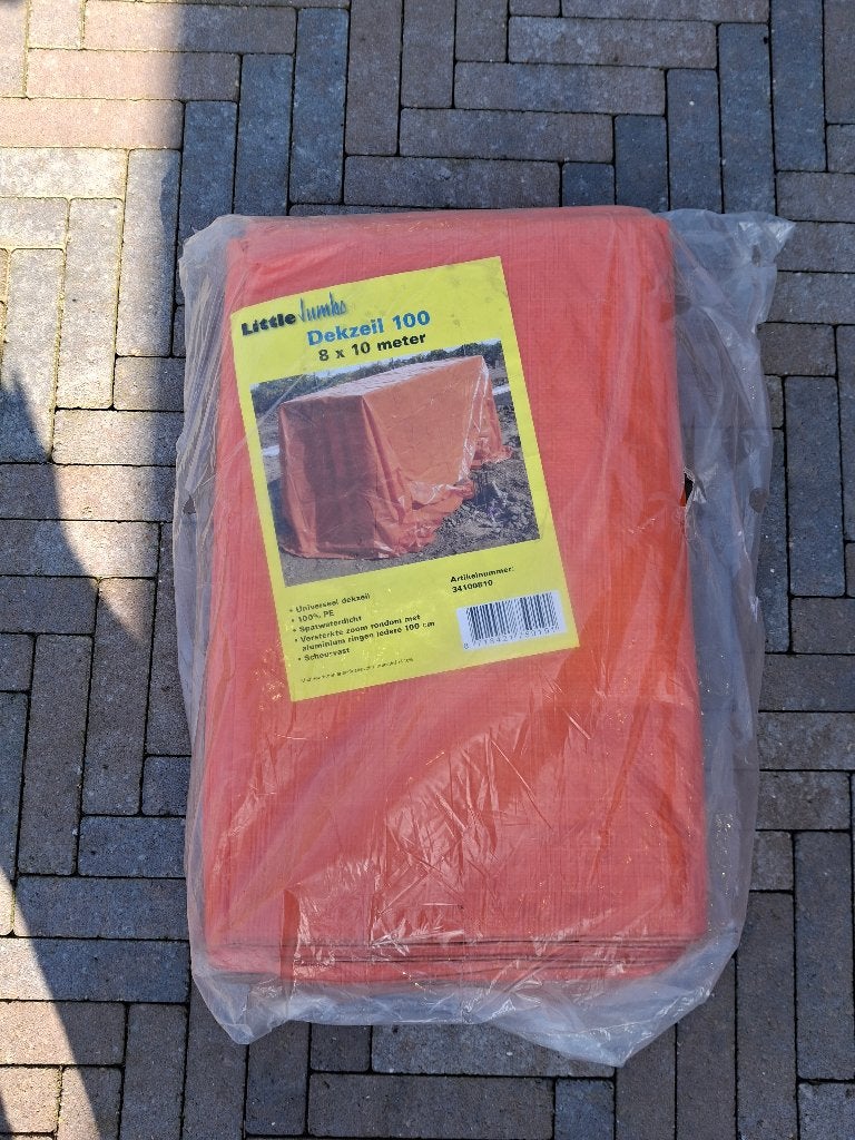 Universeel Dekzeil 8 x 10 meter, Doe-het-zelf en Verbouw, Zeil en Folie, Ophalen, Nieuw, 15 m² of meer, Zeil