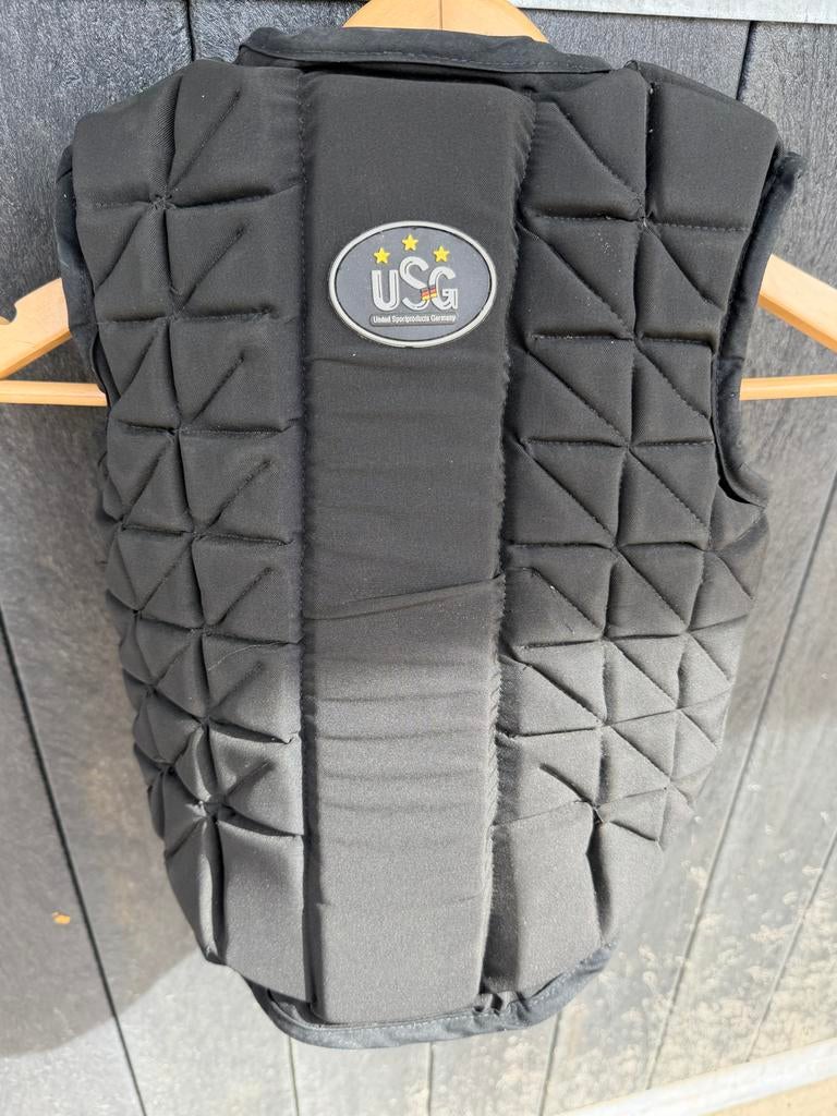 Bodyprotector kind USG Flexi Zwart maat XS, Ophalen, Zo goed als nieuw, Rijden